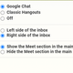 You can manually turn on Google Chat from the Gmail settings.